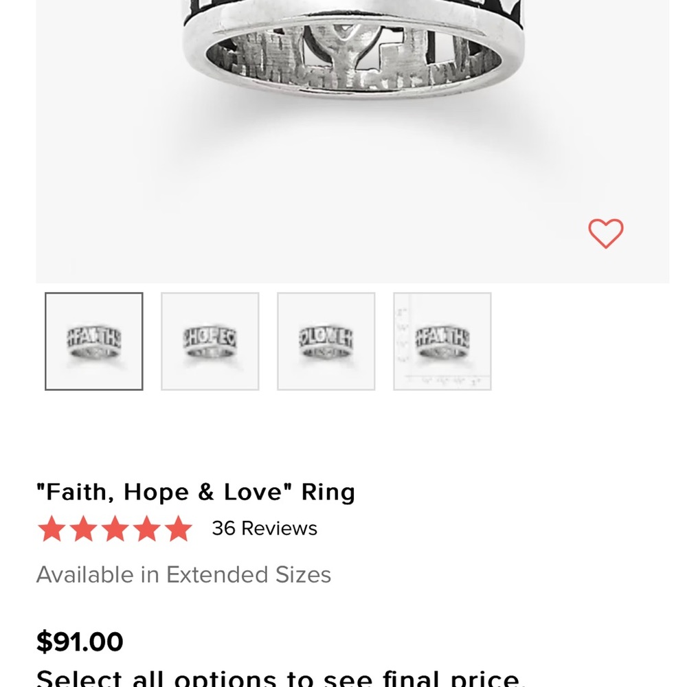 James Avery Ring - image 3